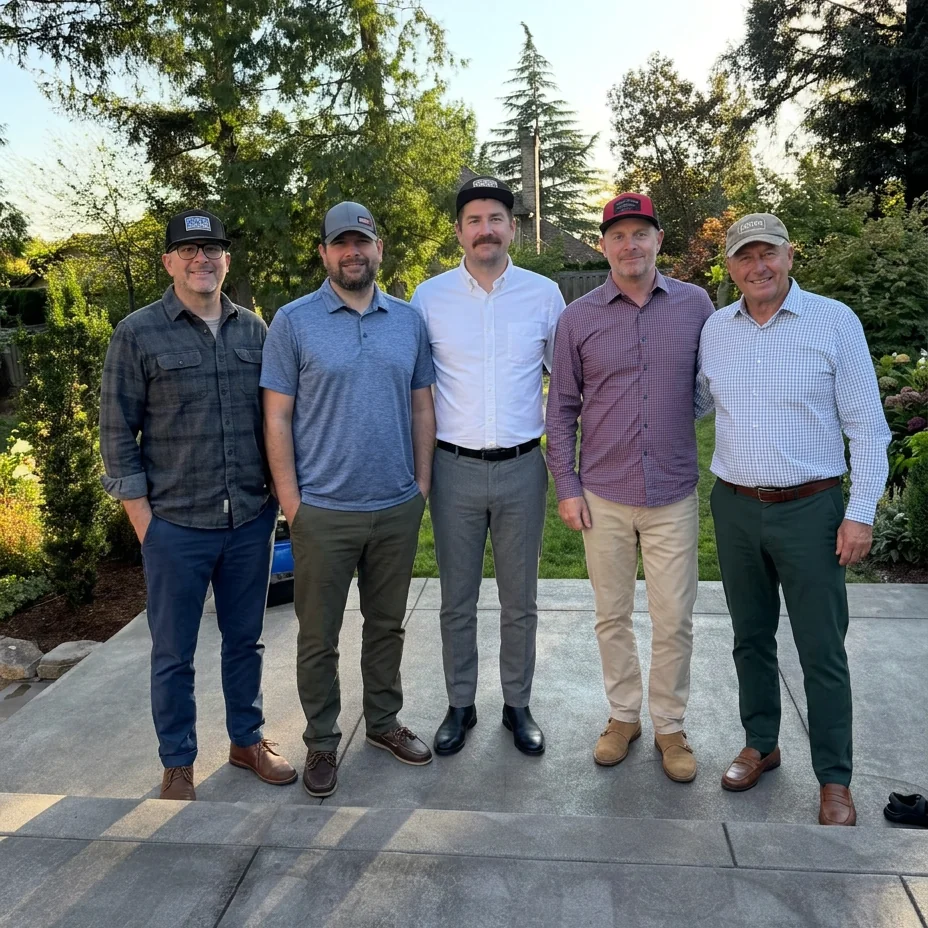 The Hay family behind Inspectek West &mdash; Brian, Brandon, Tyler, Cory, and Larry Hay